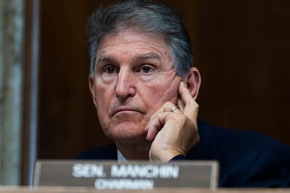 Manchin's $1.8 trillion spending offer is reportedly no longer on the table