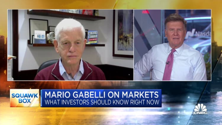 Investing legend Mario Gabelli weighs in on markets, conglomerate break-ups