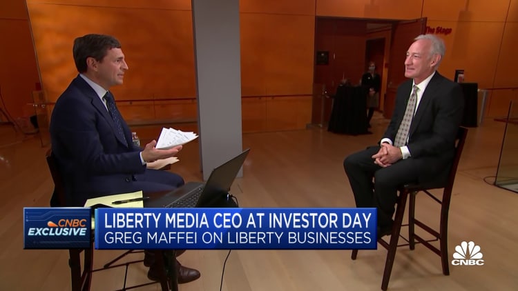 Liberty Media CEO Greg Maffei: It's a tough environment for SPACs and that plays to our advantage