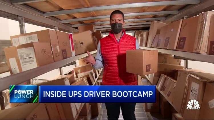 UPS's bootcamp prepares drivers for busy holiday season