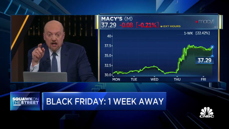 Why Jim Cramer thinks Macy's is a 'reverse-engineered