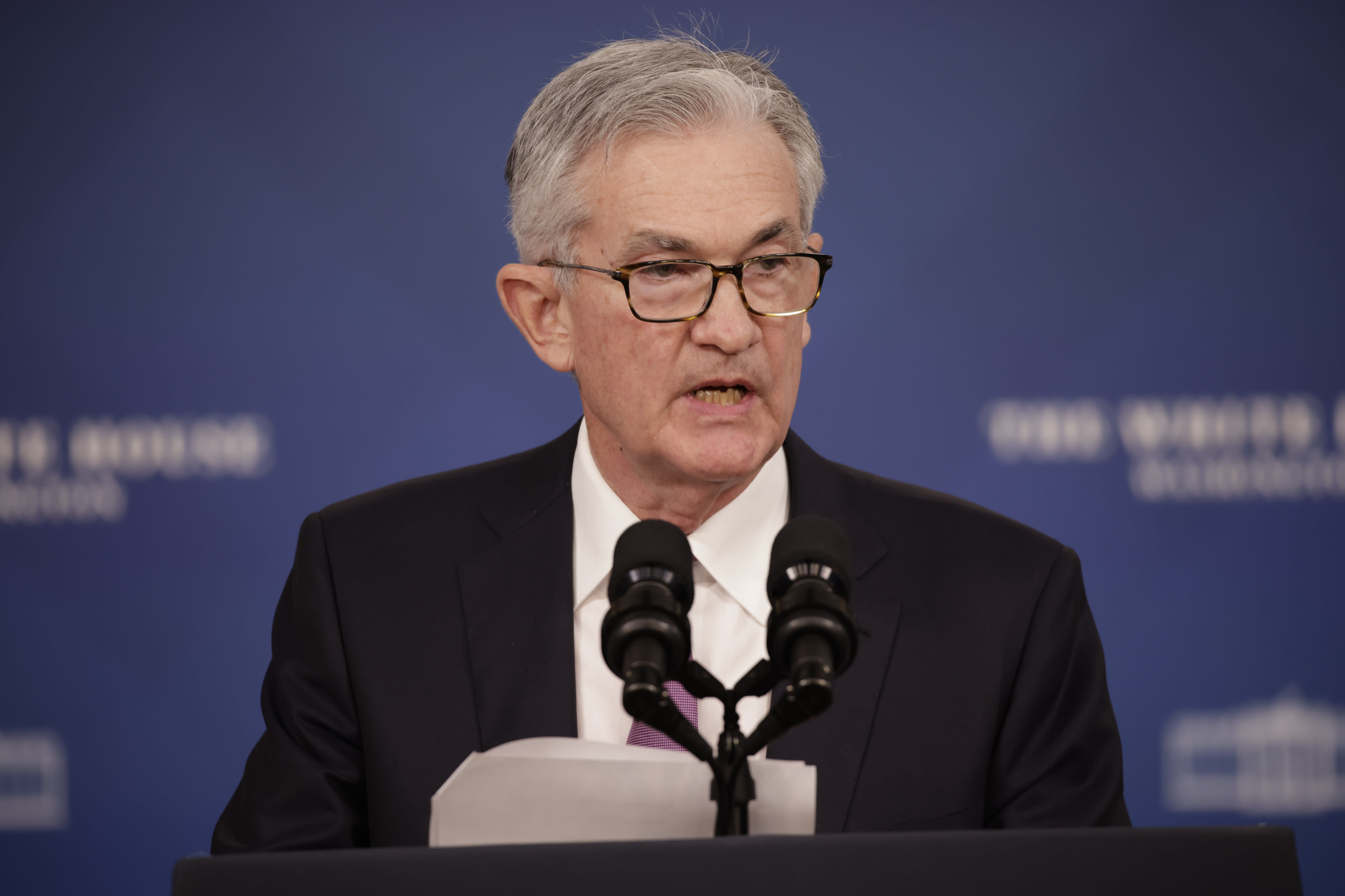 Watch Fed Chairman Jerome Powell speak after the central bank's market-moving po..