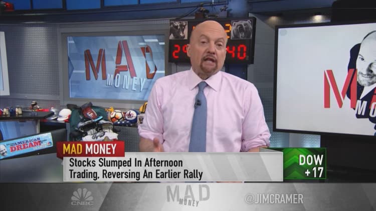 Jim Cramer sees market rotation happening. Here's how he would play it