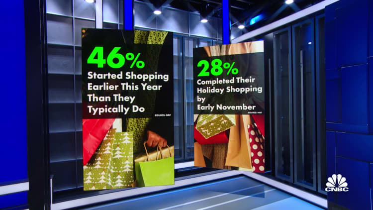 Americans getting a head start on holiday shopping this year