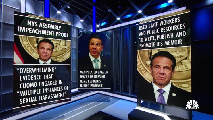 NY State Assembly releases impeachment report on former Governor Andrew Cuomo