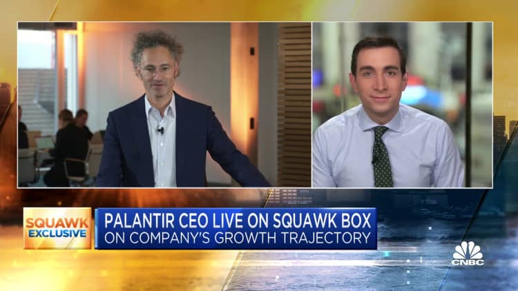 Palantir CEO: Companies should disclose why they work with adversarial nations and not U.S.