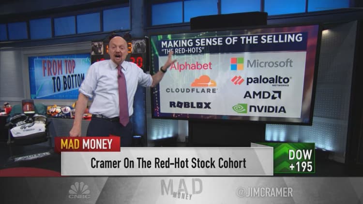 Cramer says Microsoft, other best-of-breed stocks will be first to bottom during tech rotation