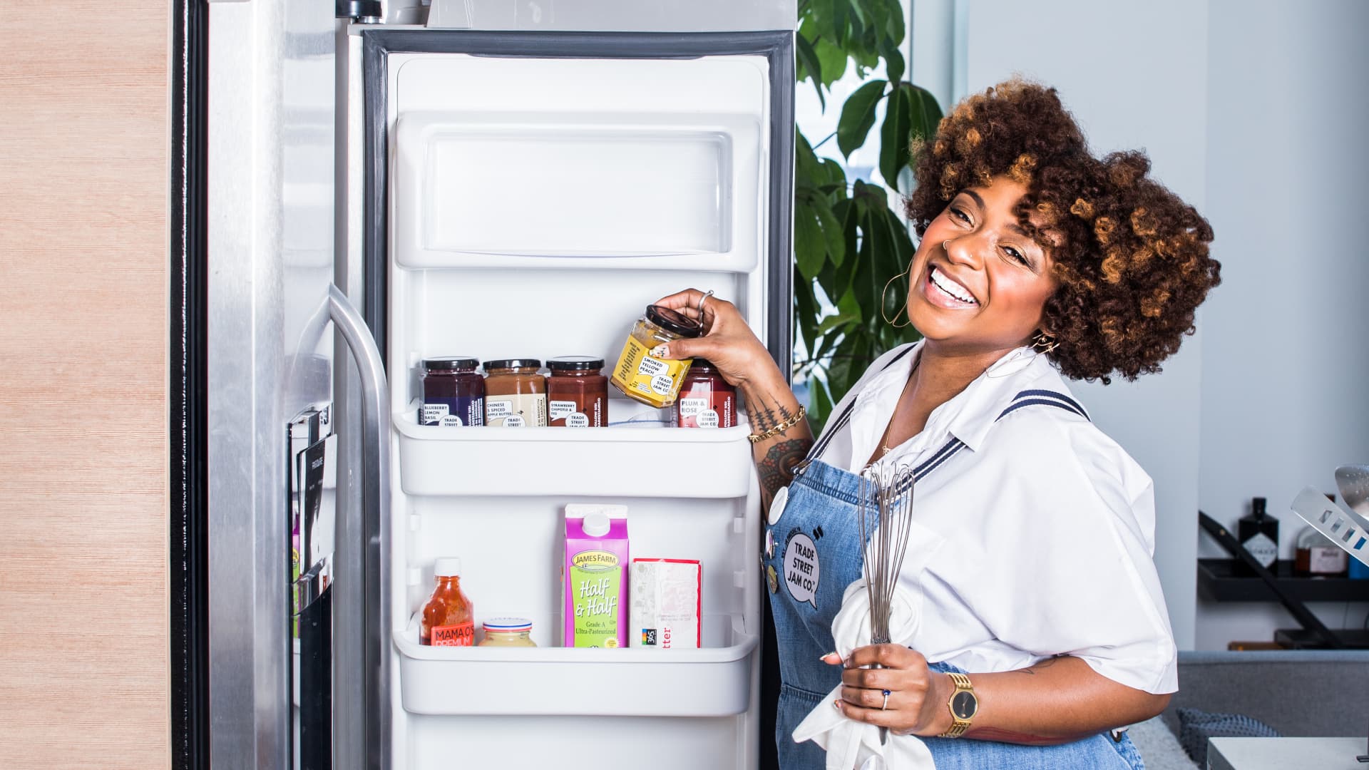 Ashley Rouse is the owner of Trade Street Jam Co. in Brooklyn, New York.