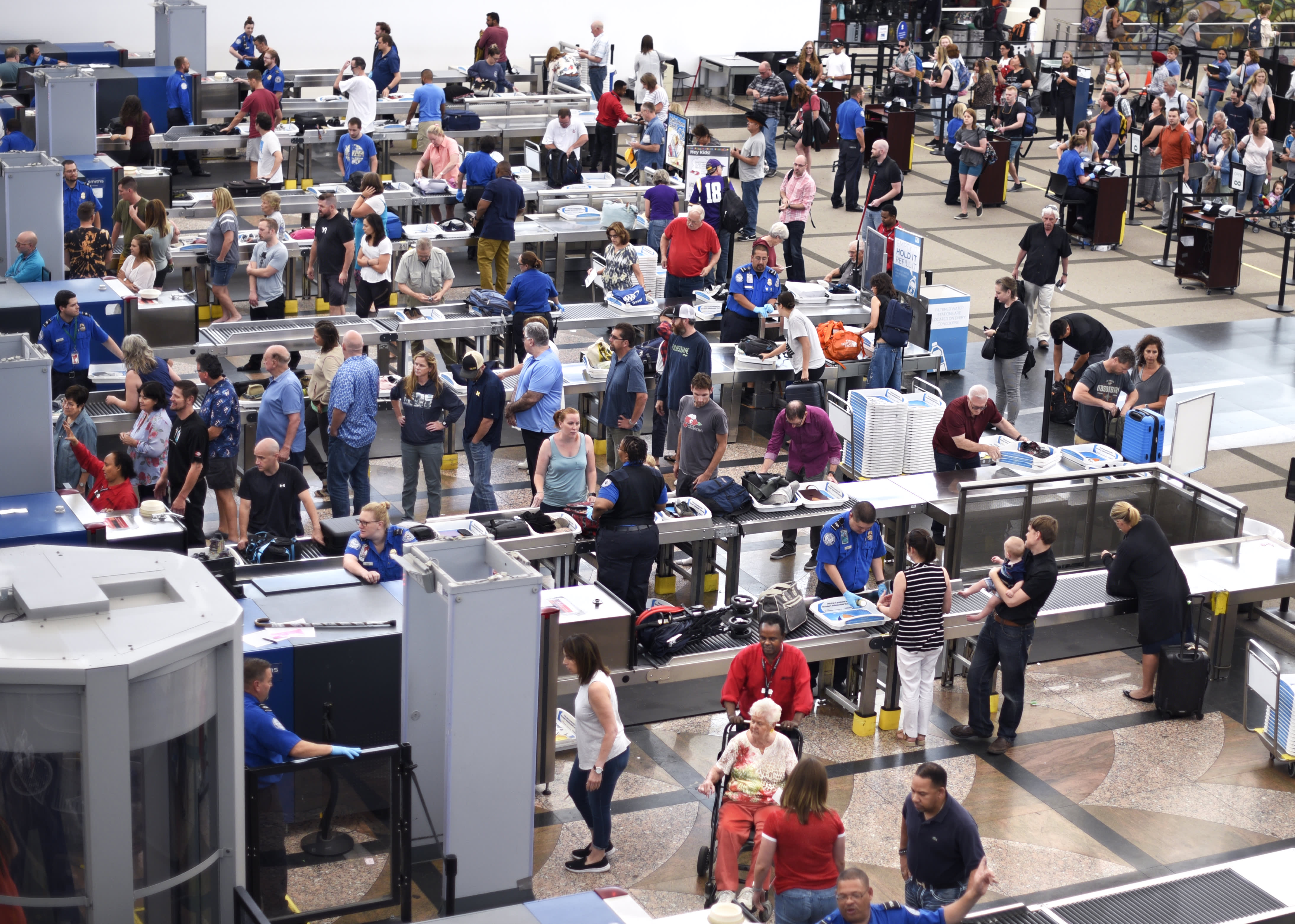 Holiday weekend air travel surges to highest levels since Thanksgiving as Covid cases continue to drop