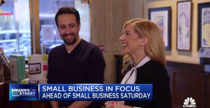 'Hamilton' creator Lin-Manuel Miranda, American Express CEO talk small business
