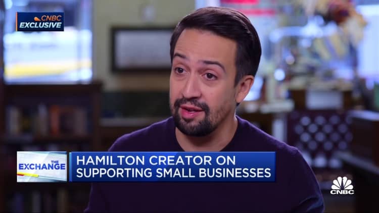 Lin-Manuel Miranda on the return of Broadway and his small business