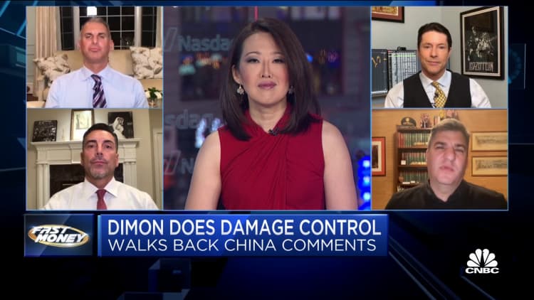 Jamie Dimon walks back remarks that JPMorgan would outlast China's communist party