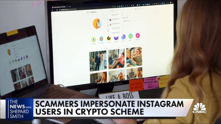 Scammers impersonate Instagram users in crypto scheme