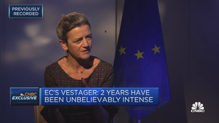 EU's Vestager says 'more scrutiny' needed on foreign subsidies