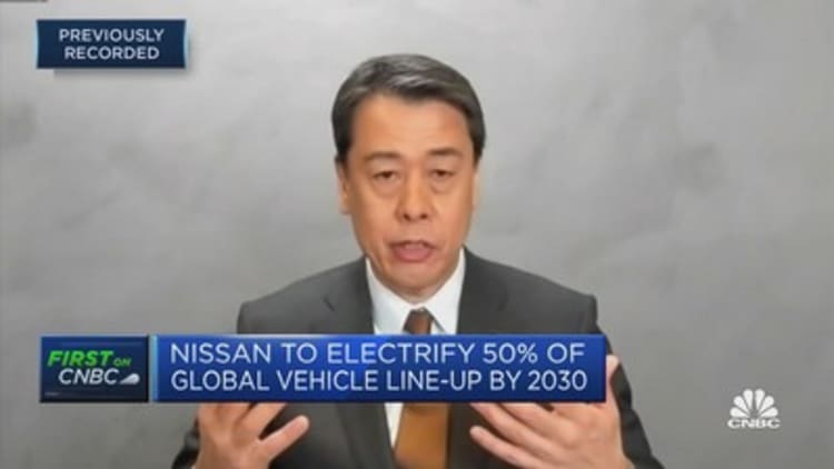 Nissan CEO: EV charging infrastructure 'evolving at the right pace'