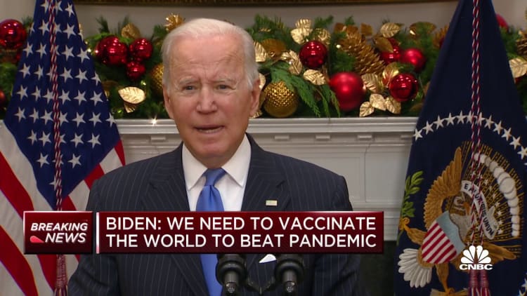 Biden: I don't think other countries will be reluctant to report variants due to travel restrictions