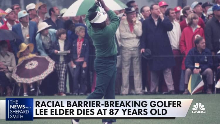 Golf trailblazer Lee Elder dies at 87