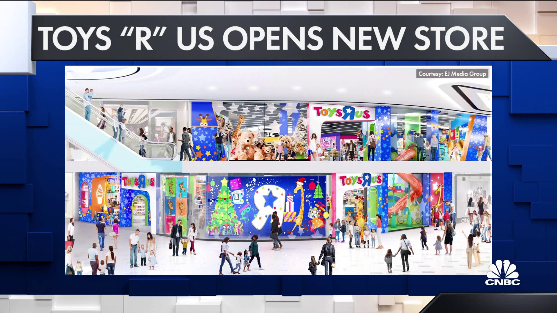 Toys R Us to open in New Jersey American Dream with slide, ice cream