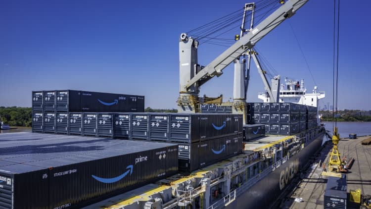 How Amazon is beating supply chain chaos with its own containers, chartered ships and long-haul planes