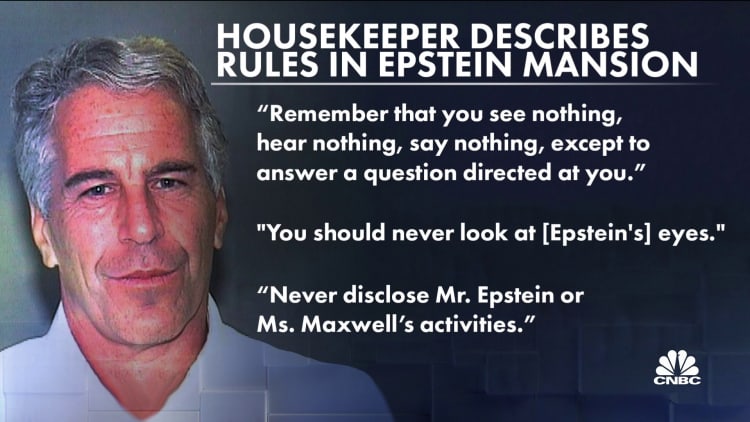 Jeffrey Epstein's housekeeper testifies in Maxwell trial