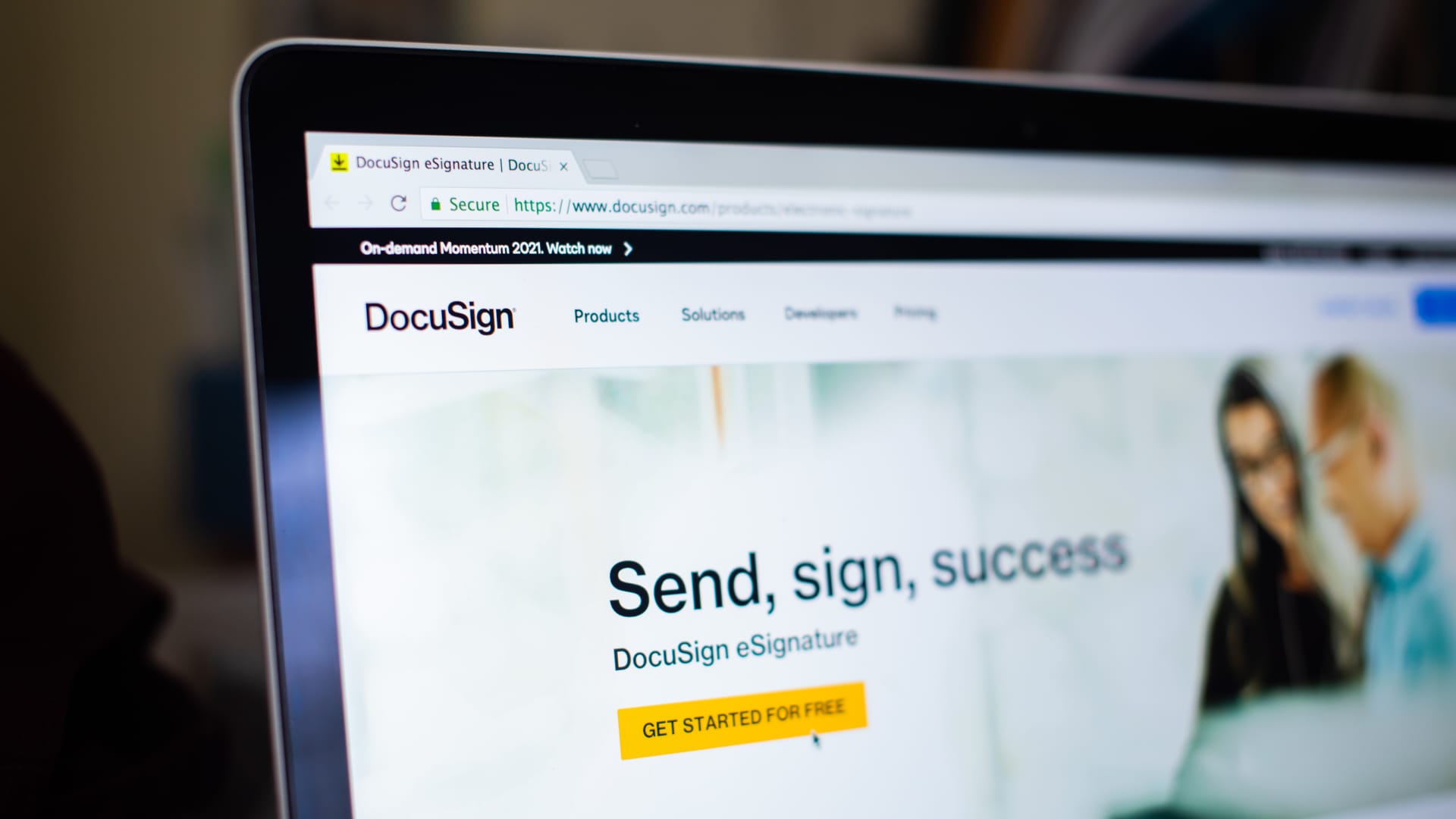 DocuSign shares plunge 24% on profit miss and downgrades