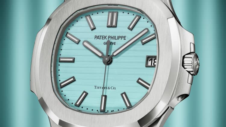 Patek Philippe launches special edition Nautilus in partnership with Tiffany