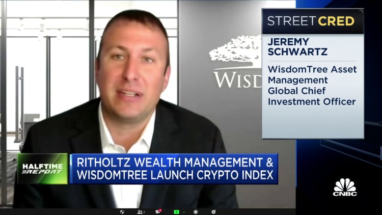 Ritholtz Wealth and WisdomTree's crypto index will include exposure to DeFi and metaverse tokens