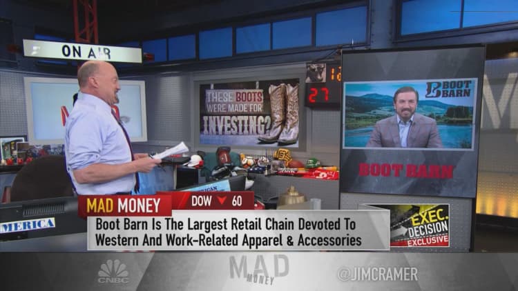 Boot Barn CEO says the western retailer is raising its long-term store target to more than 500