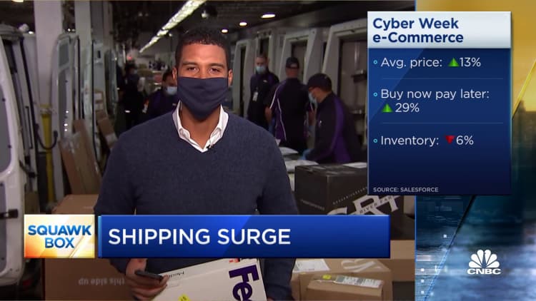 FedEx plans to deliver 100 million more holiday packages in 2021 vs. 2019