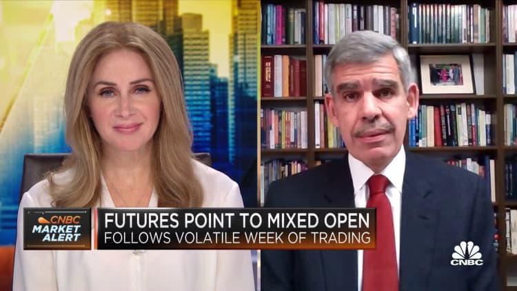 The yield curve is starting to signal worries of Fed policy mistake, says Mohamed El-Erian