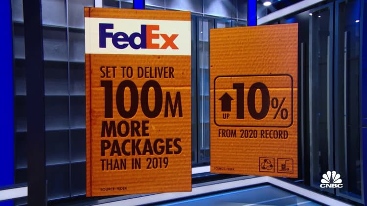 FedEx says this will be its busiest holiday season ever