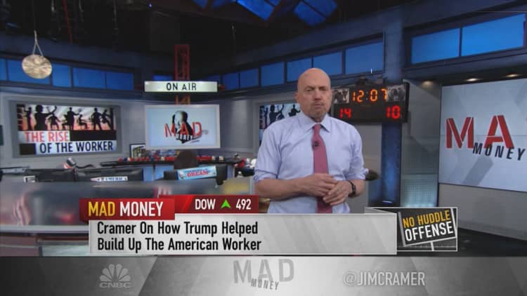 Jim Cramer says U.S. workers have power over employers again — and that's long overdue