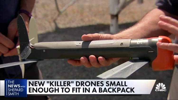 Killer drones small enough to fit in a backpack