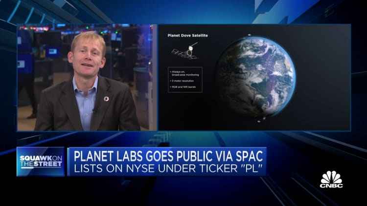 Satellite company Planet Labs goes public via SPAC
