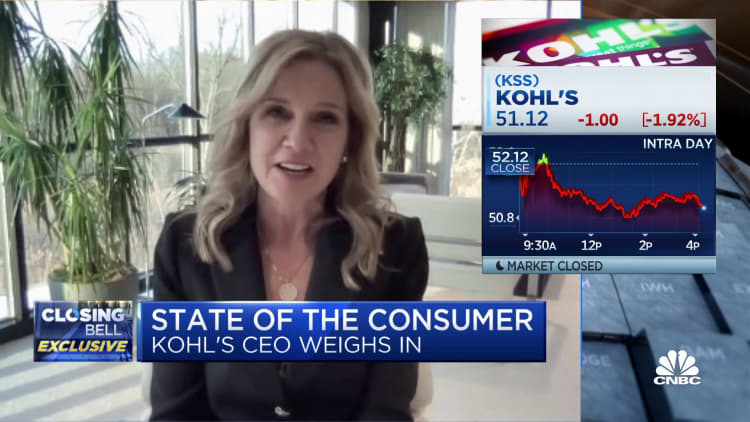 Kohl's CEO sees strong consumer demand this holiday season
