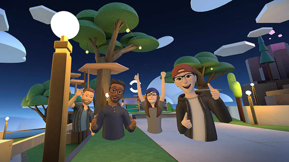 Nublado rosado Adolescencia Facebook opens Horizon Worlds VR metaverse app