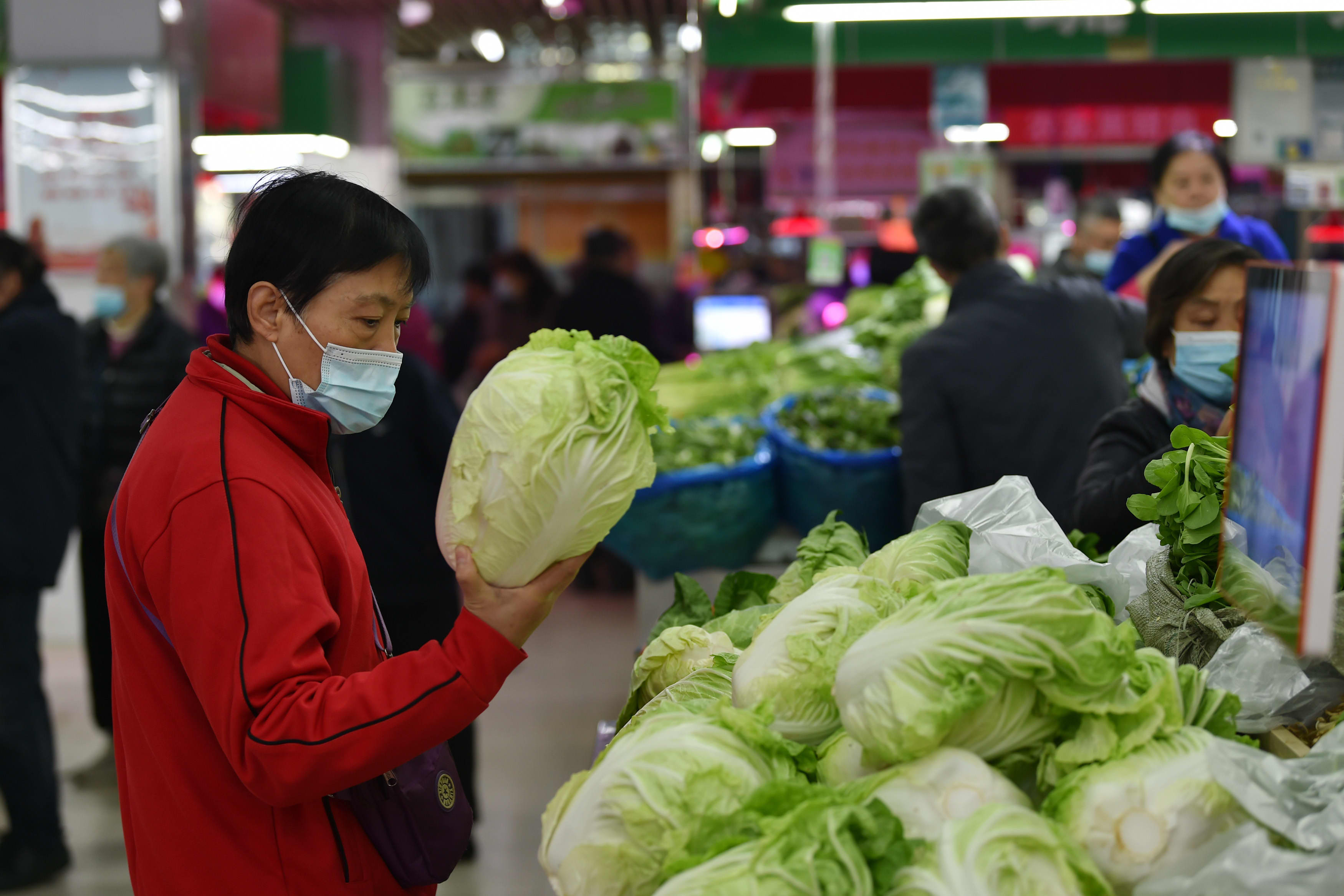 China’s vegetable prices rise by 30.6% in November as food costs rise