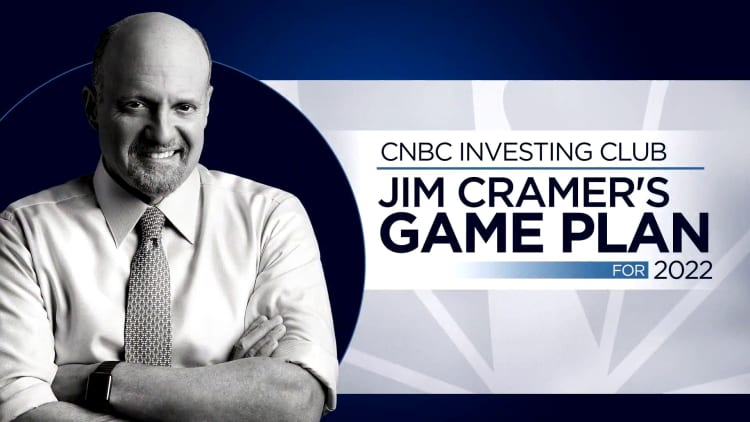 Jim Cramer shares his 2022 game plan and best stock ideas with the CNBC Investing Club