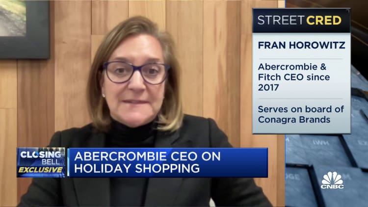 Abercrombie & Fitch CEO: We're receiving goods on a weekly basis, so we have newness online and in store