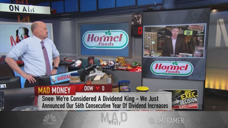 Watch Jim Cramer's interview with Hormel Foods CEO Jim Snee