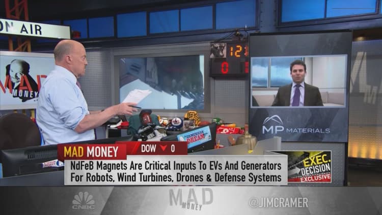 MP Materials CEO discusses rare earth magnets deal with General Motors