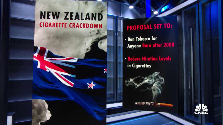 New Zealand bans future generations from buying tobacco products