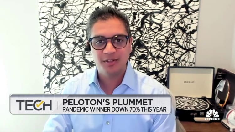 In the short run, Peloton's going to see a lot more volatility, says Credit Suisse's Kaumil Gajrawala