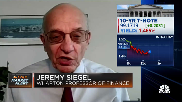 Watch CNBC's full interview with Wharton's Jeremy Siegel on inflation and the Fed