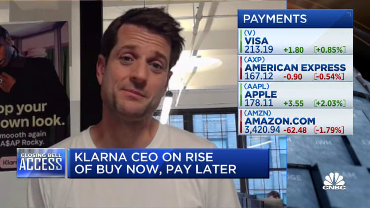 The big shift is consumers moving from credit cards to debit cards: Klarna CEO
