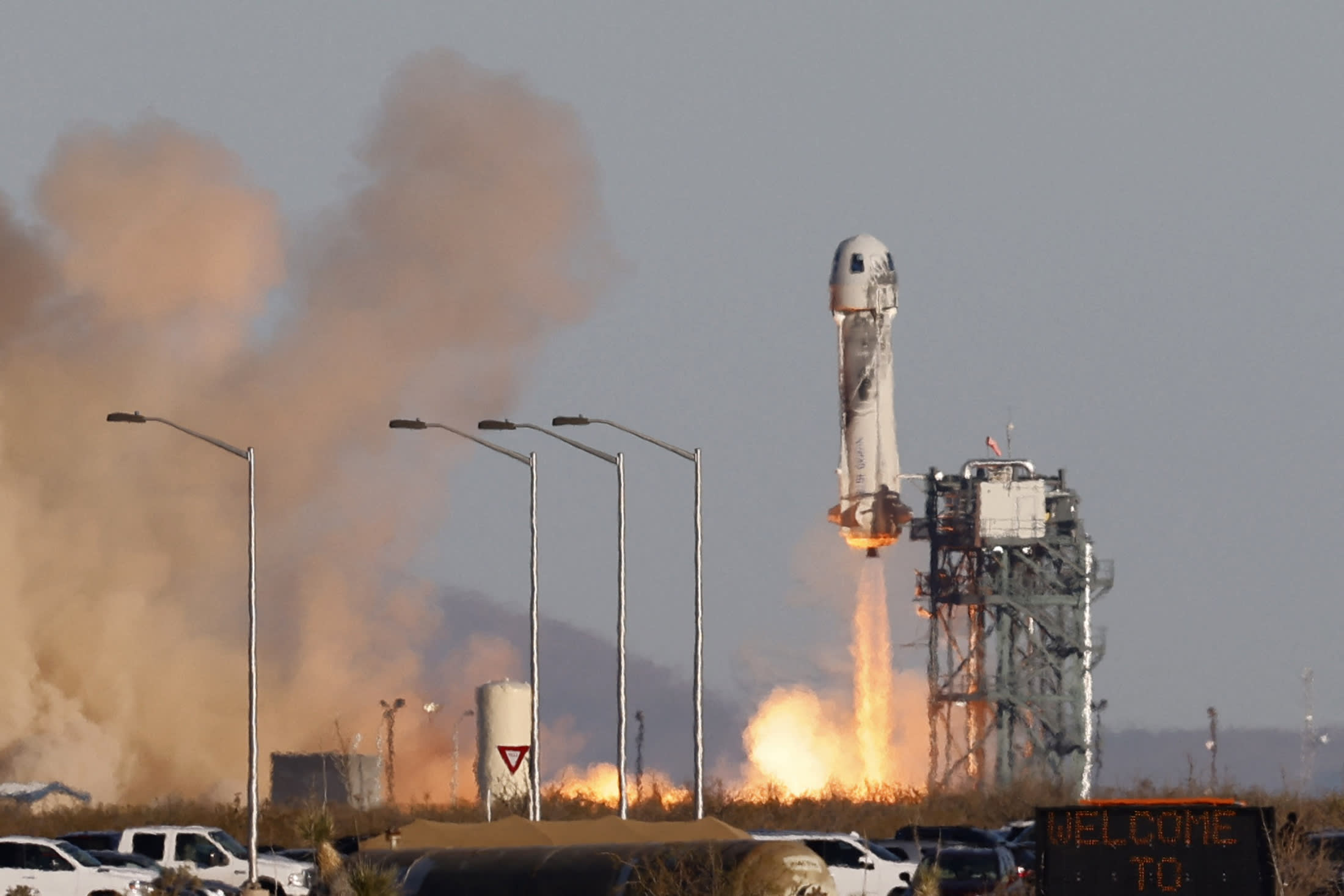 Blue Origin pretende lanzar su cohete New Shepard el 18 de diciembre