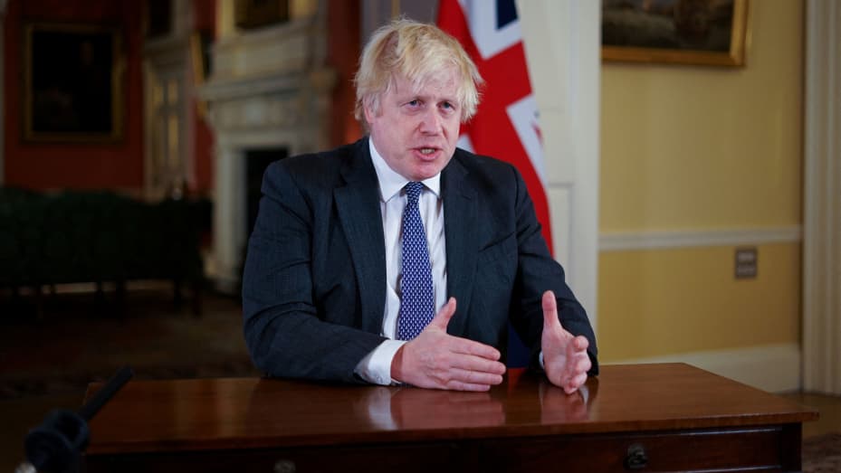 Prime Minister Boris Johnson says at least one patient has died with omicron