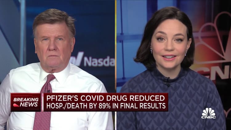 Pfizer's Covid drug reduced hospitalization, death risk by 89% in final results