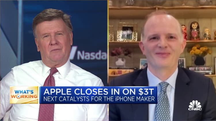 Apple shares have 'substantial upside' over next 12 to 24 months: Neuberger Berman analyst