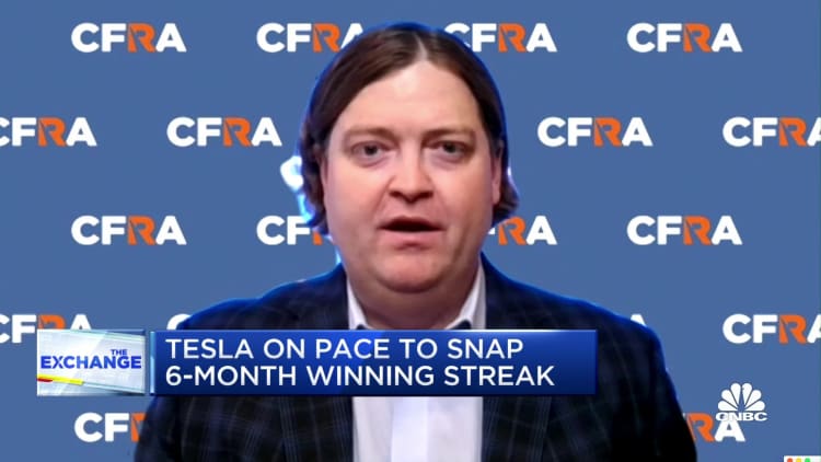Tesla stock hit by growing competition, says CFRA's Garrett Nelson